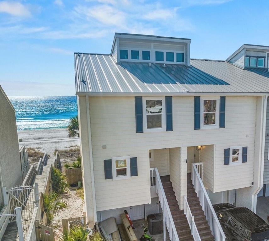 Newly Remodeled Beachfront Townhome - Sleeps 14 Panama City Beach Eksteriør bilde