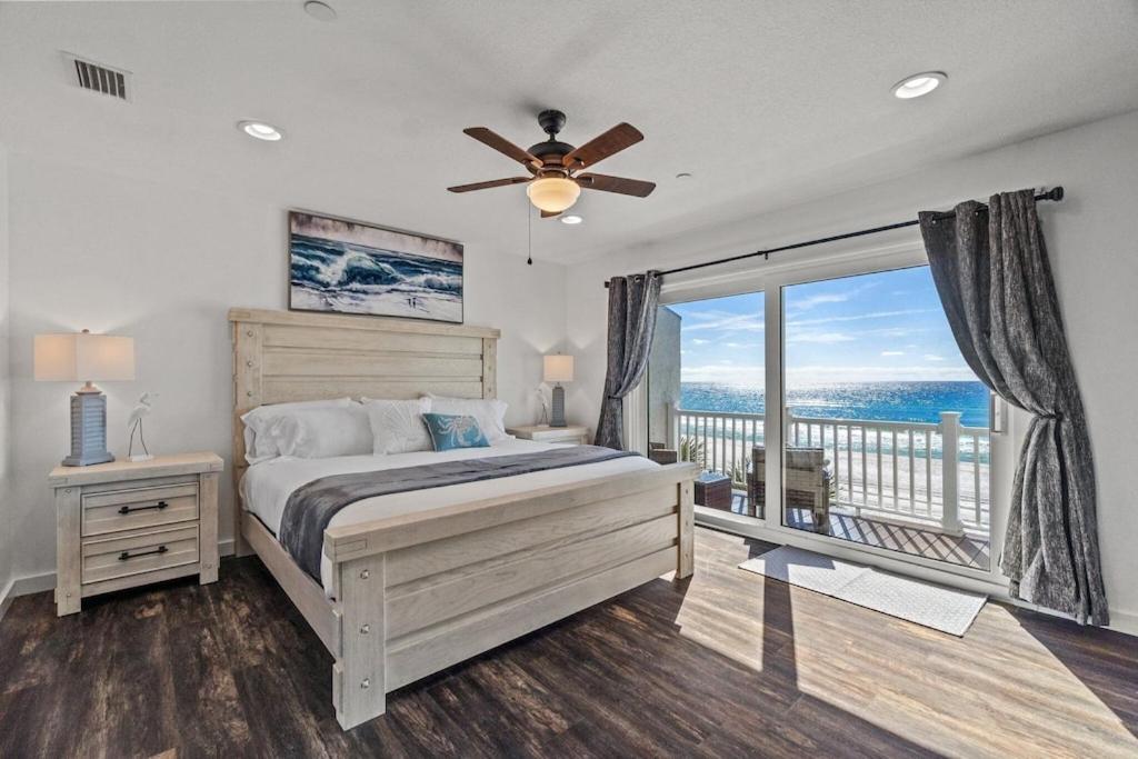 Newly Remodeled Beachfront Townhome - Sleeps 14 Panama City Beach Eksteriør bilde