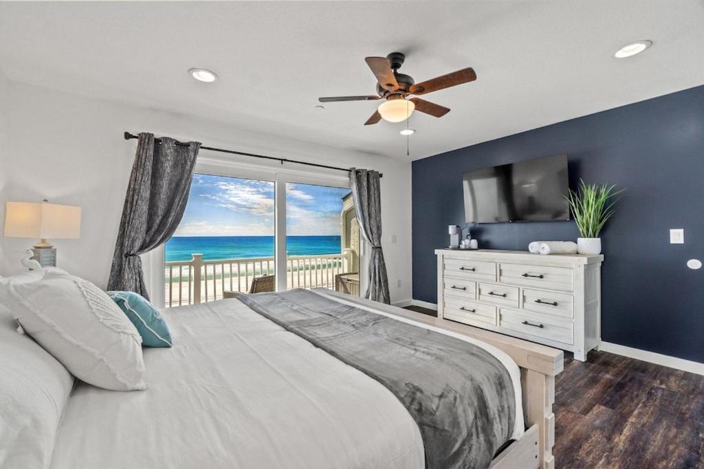 Newly Remodeled Beachfront Townhome - Sleeps 14 Panama City Beach Eksteriør bilde